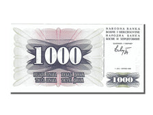 Billet, Bosnia - Herzegovina, 1000 Dinara, 1992, 1992-07-01, NEUF