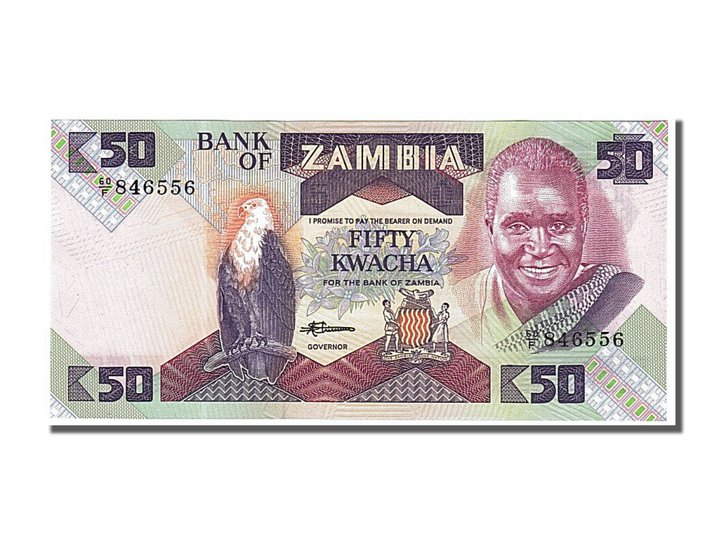 Banknote, Zambia, 50 Kwacha, 1986, UNC(65-70)