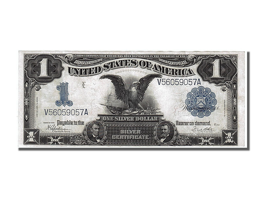 Banknote, United States, One Dollar, 1899, KM:51, AU(55-58)