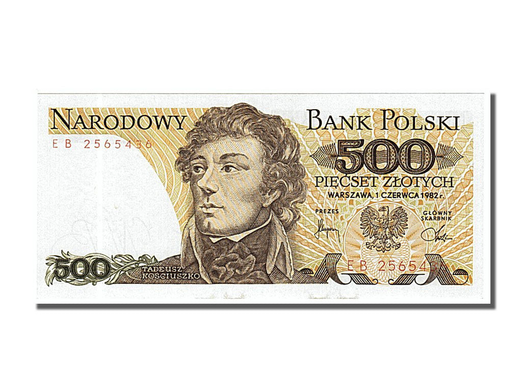 Banknote, Poland, 500 Zlotych, 1982, 1982-06-01, UNC(65-70)