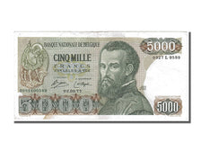 Banknote, Belgium, 5000 Francs, 1977, 1977-08-02, EF(40-45)