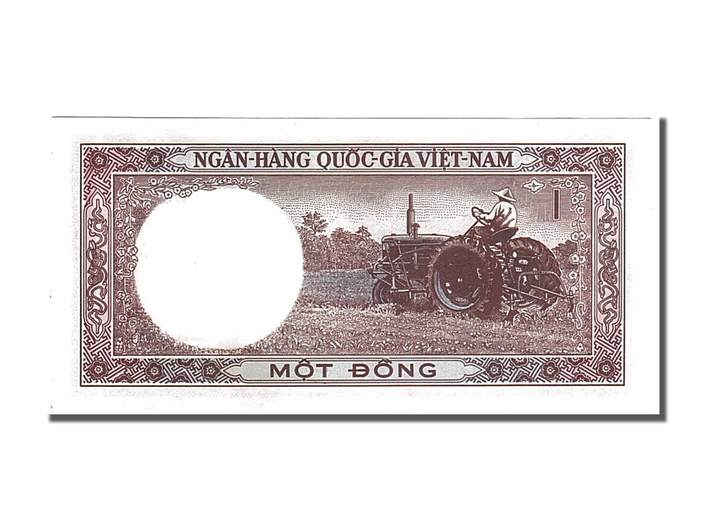 South Viet Nam, 1 D<ox>ng, 1964, KM #15a, UNC(65-70), S1