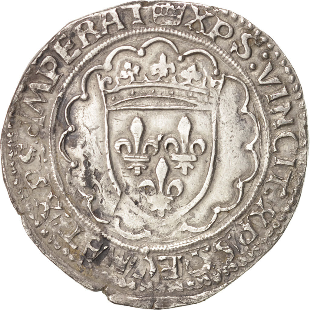 Coin, France, Teston, Rouen, EF(40-45), Silver, Duplessy:794