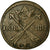 Moneda, Suecia, Ore, S.M., 1673, Avesta, BC+, Cobre, KM:264