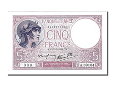 Biljet, Frankrijk, 5 Francs, 5 F 1917-1940 ''Violet'', 1939, 1939-07-27, SUP+