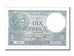 Billete, Francia, 10 Francs, 10 F 1916-1942 ''Minerve'', 1939, 1939-07-06, EBC