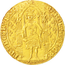 France, Charles V, Franc à pied, TTB, Or, Duplessy:360
