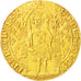 France, Charles V, Franc à pied, TTB, Or, Duplessy:360