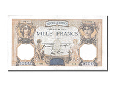 Francia, 500 Francs, 1 000 F 1927-1940 ''Cérès et Mercure'', 1938, KM:88c,...