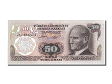 Turkey, 50 Lira, 1976, KM #188, UNC(65-70), J