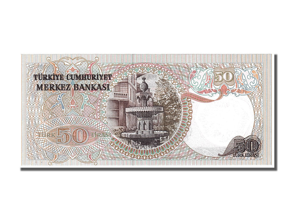 Turkey, 50 Lira, 1976, KM #188, UNC(65-70), H