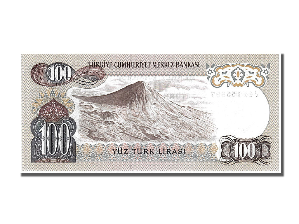 Turkey, 100 Lira, 1972, KM #189a, 1972-05-15, UNC(65-70), J