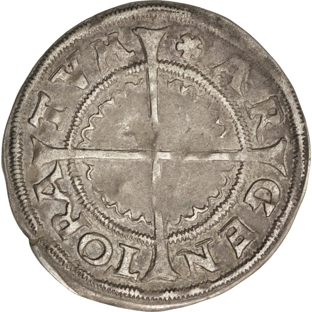 Coin, France, Groschen, Strasbourg, AU(50-53), Silver
