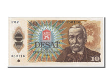Billete, 10 Korun, 1986, Checoslovaquia, UNC