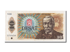 Banconote, Cecoslovacchia, 10 Korun, 1986, FDS