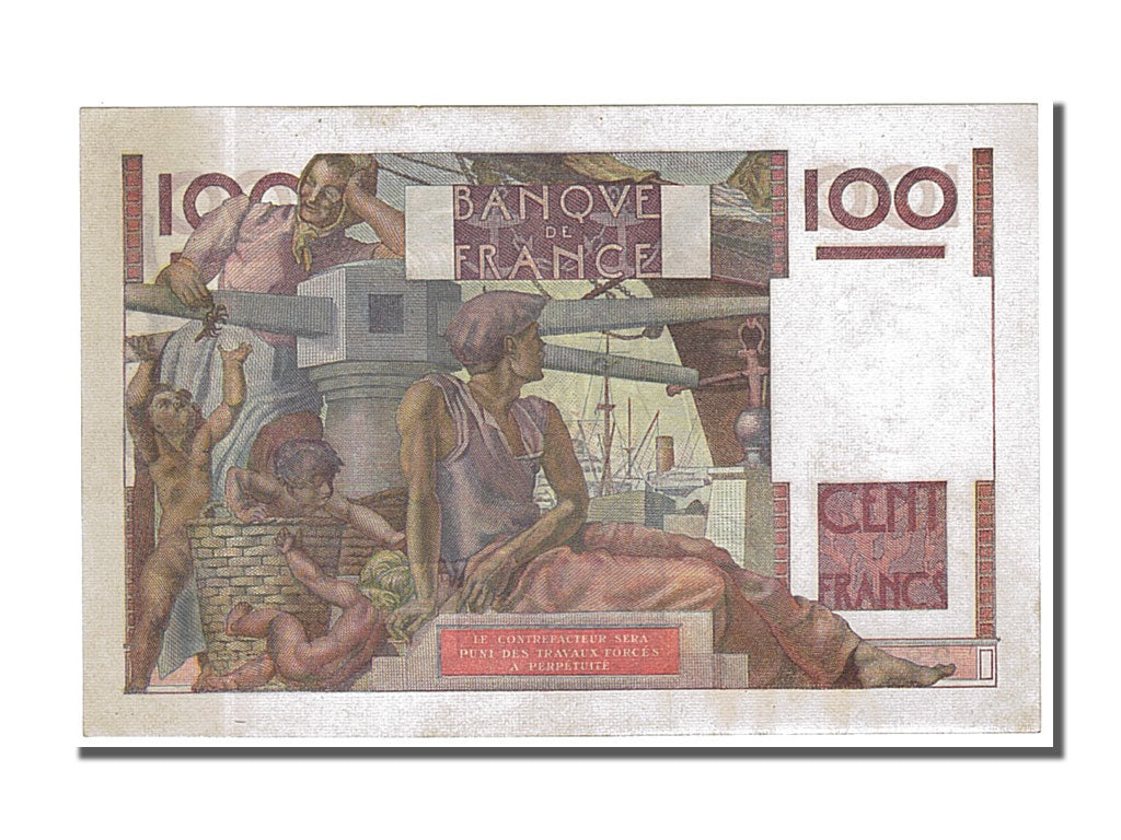 FRANCE, 100 Francs, 100 F 1945-1954 ''Jeune Paysan'', 1945, 1945-11-07,...