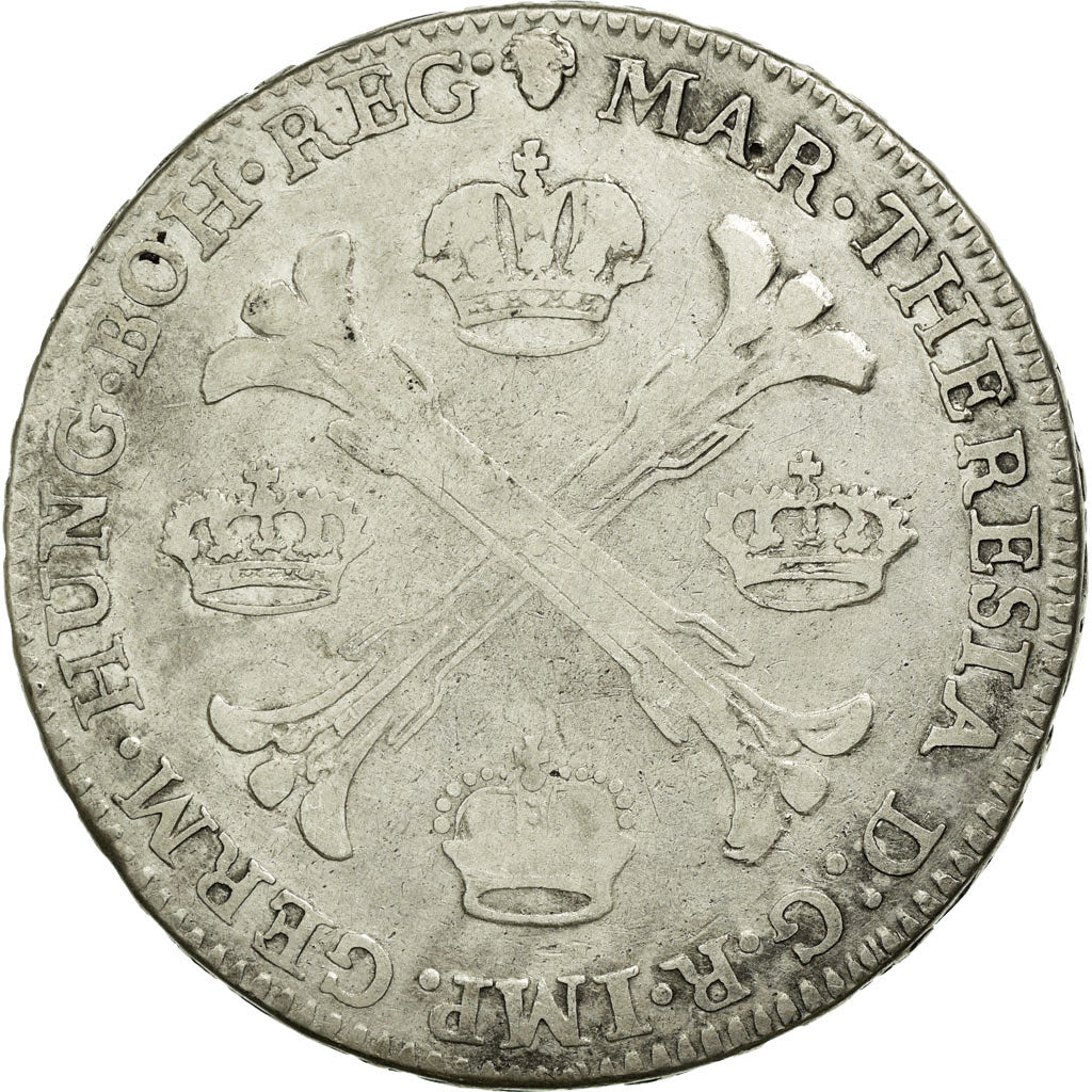 Coin, AUSTRIAN NETHERLANDS, Maria Theresa, Kronenthaler, 1764, Brussels