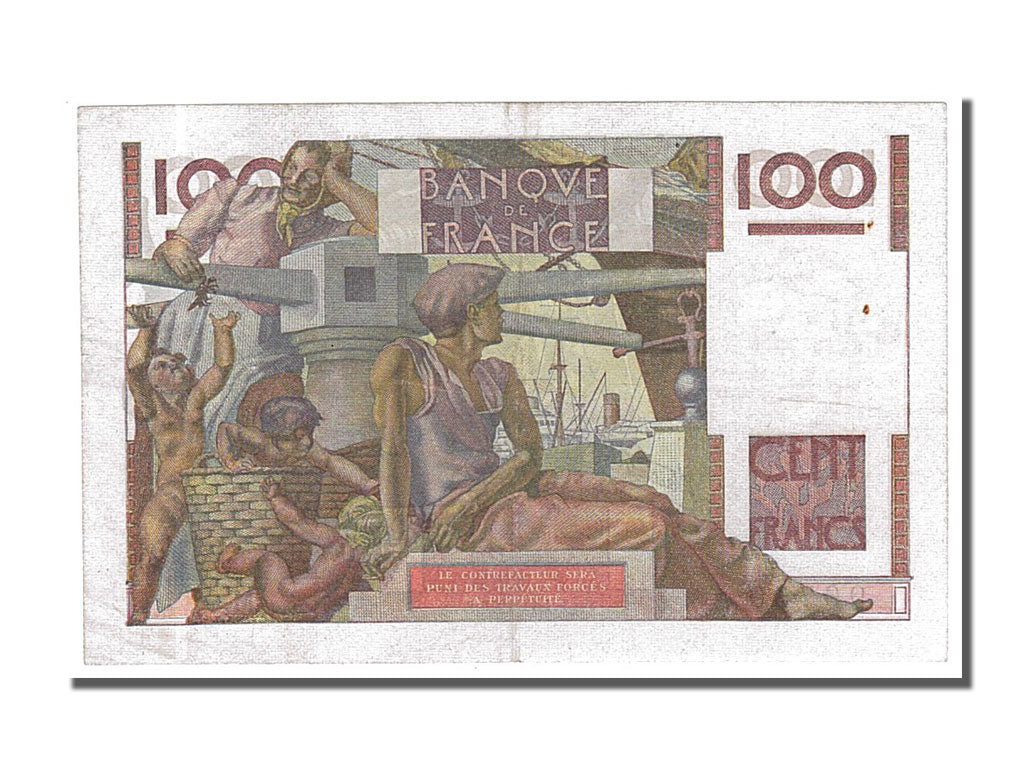 FRANCE, 100 Francs, 100 F 1945-1954 ''Jeune Paysan'', 1945, 1945-11-07,...