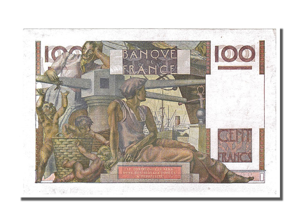 FRANCE, 100 Francs, 100 F 1945-1954 ''Jeune Paysan'', 1945, 1945-11-07,...