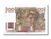 Geldschein, Frankreich, 100 Francs, 100 F 1945-1954 ''Jeune Paysan'', 1945