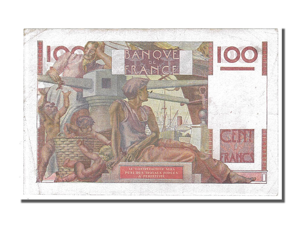 FRANCE, 100 Francs, 100 F 1945-1954 ''Jeune Paysan'', 1946, 1946-10-31,...