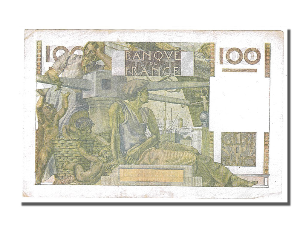 France, 100 Francs, 100 F 1945-1954 ''Jeune Paysan'', 1949, KM #128b,...