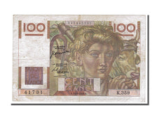 Francia, 100 Francs, 100 F 1945-1954 ''Jeune Paysan'', 1950, KM:128c, 1950-08...