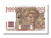 Banknot, Francja, 100 Francs, Jeune Paysan, 1951, 1951-11-02, UNC(63)