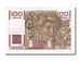 Billet, France, 100 Francs, 100 F 1945-1954 ''Jeune Paysan'', 1952, 1952-09-04