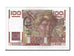 Billet, France, 100 Francs, 100 F 1945-1954 ''Jeune Paysan'', 1953, 1953-06-04