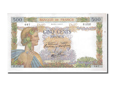 Banknote, France, 500 Francs, 500 F 1940-1944 ''La Paix'', 1940, 1940-12-19