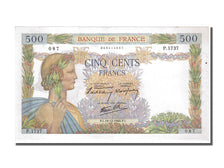 Billet, France, 500 Francs, 500 F 1940-1944 ''La Paix'', 1940, 1940-12-19, SUP+