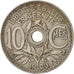 France, Lindauer, 10 Centimes, 1923, Poissy, TTB, Copper-nickel, KM:866a