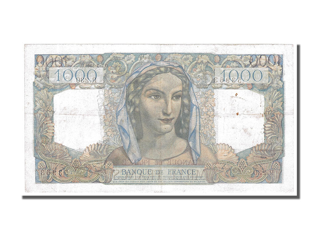 Billet, France, 1000 Francs, 1 000 F 1945-1950 ''Minerve et Hercule'', 1946