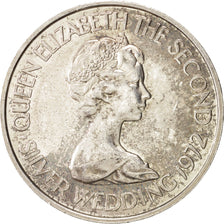 Jersey, Elizabeth II, 2 Pounds, 1972, AU(55-58), Silver, KM:37