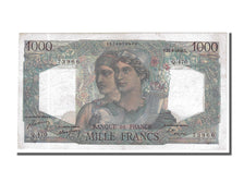 France, 1000 Francs, 1 000 F 1945-1950 ''Minerve et Hercule'', 1948, KM #130b,..