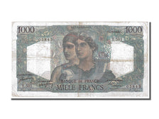 France, 1000 Francs, 1 000 F 1945-1950 ''Minerve et Hercule'', 1948, KM #130b,..