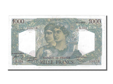 Banknote, France, 1000 Francs, 1 000 F 1945-1950 ''Minerve et Hercule'', 1949