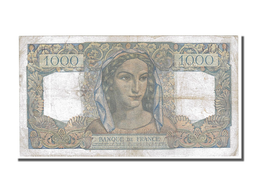 1000 Francs type Minerve et Hercule