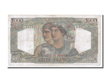 France, 1000 Francs, 1 000 F 1945-1950 ''Minerve et Hercule'', 1950, KM #130b,..