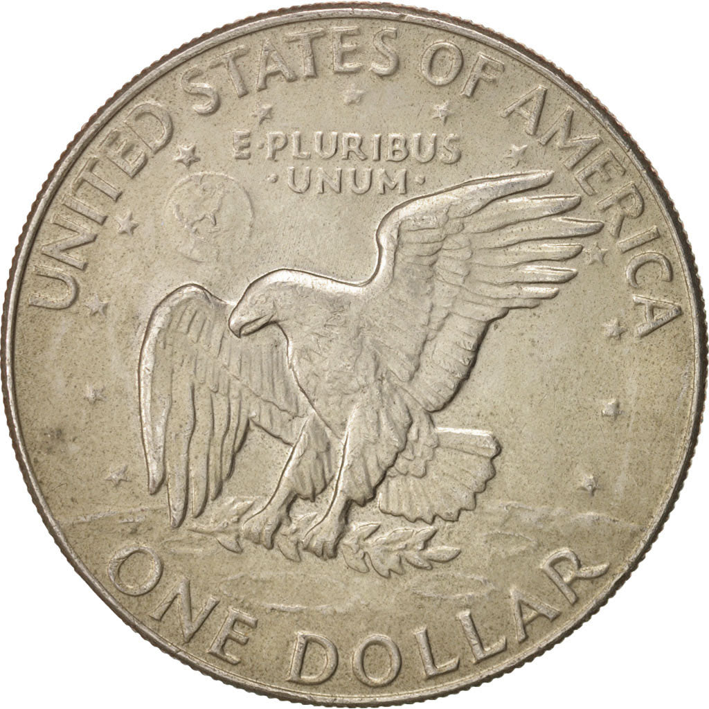 United States, Eisenhower Dollar, 1974, U.S. Mint, Denver, EF(40-45), KM 203