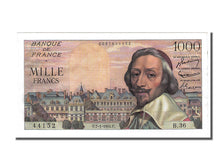 Francia, 1000 Francs, 1 000 F 1953-1957 ''Richelieu'', 1954, KM:134a, 1954-01...
