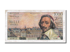 Banconote, Francia, 1000 Francs, 1 000 F 1953-1957 ''Richelieu'', 1954