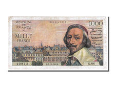 Billet, France, 1000 Francs, 1 000 F 1953-1957 ''Richelieu'', 1954, 1954-12-02