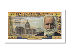 Banknote, France, 5 Nouveaux Francs, 5 NF 1959-1965 ''Victor Hugo'', 1962