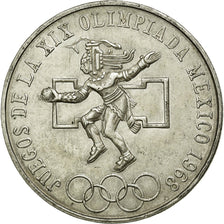 Münze, Mexiko, 25 Pesos, 1968, Mexico, SS+, Silber, KM:479.1