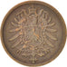 GERMANY - EMPIRE, Wilhelm I, 2 Pfennig, 1875, Darmstadt, EF(40-45), Copper, KM:2