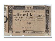 FRANCE, 10 000 Francs, 1795, 1795-01-07, EF(40-45), Lafaurie #177, FRANCE, 10...