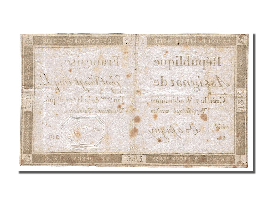 France, 125 Livres, 1793, KM #A74, 1793-09-28, EF(40-45), Lafaurie #169,...
