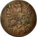 Coin, German States, FRANKFURT AM MAIN, Heller, 1819, EF(40-45), Copper, KM:301